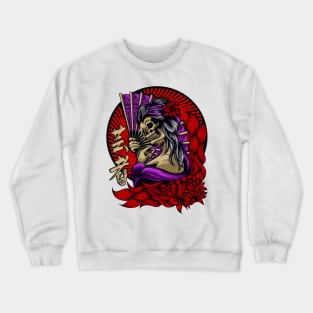 Skull Geisha Japan Crewneck Sweatshirt